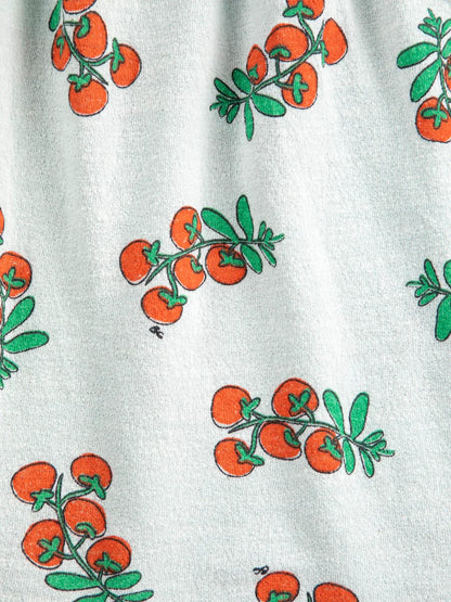 Juicy Tomatoes All Over Ruffled Dress - Bobo Choses