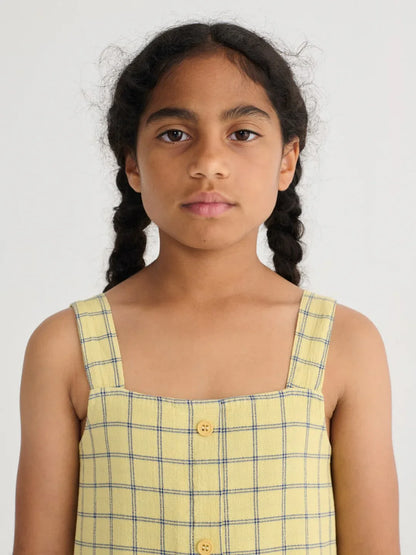 Spicy Window Pane Woven Dress - Bobo Choses