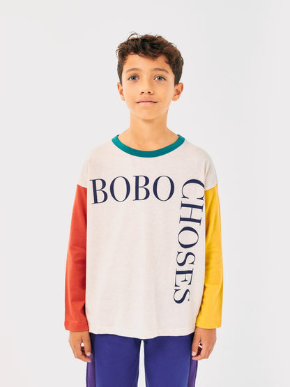 Bobo Choses Square Color Block T-shirt