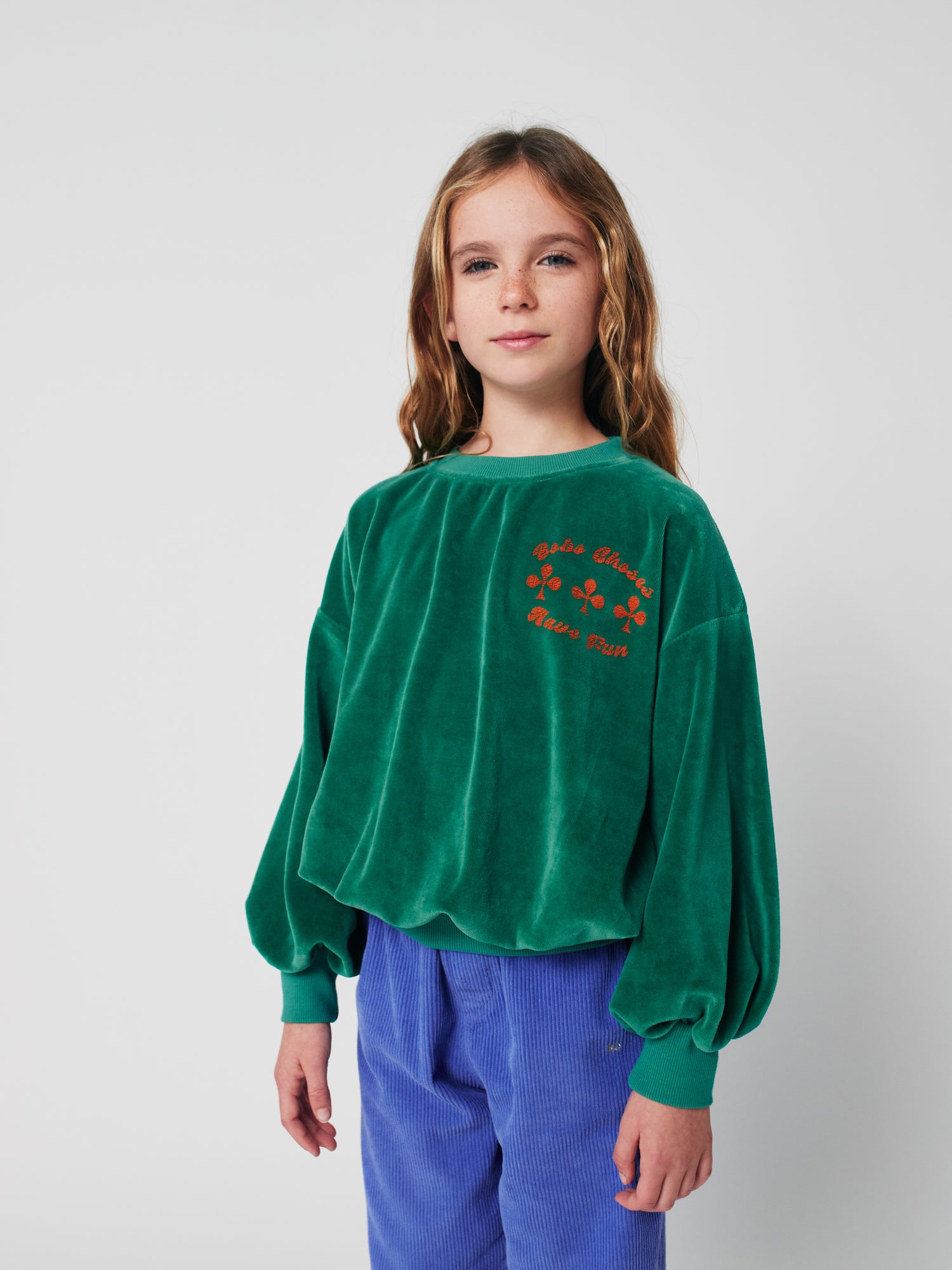 Have Fun Velvet Sweatshirt