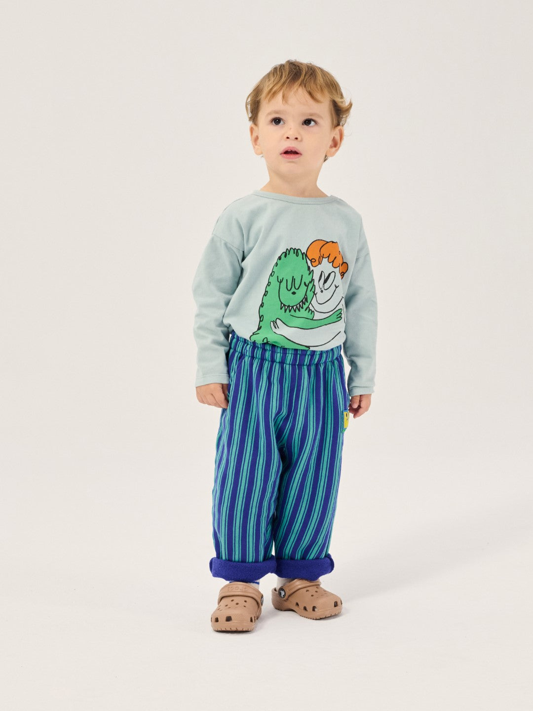 Baby Booo Bo Choses Tag Stripes Jogging Pants