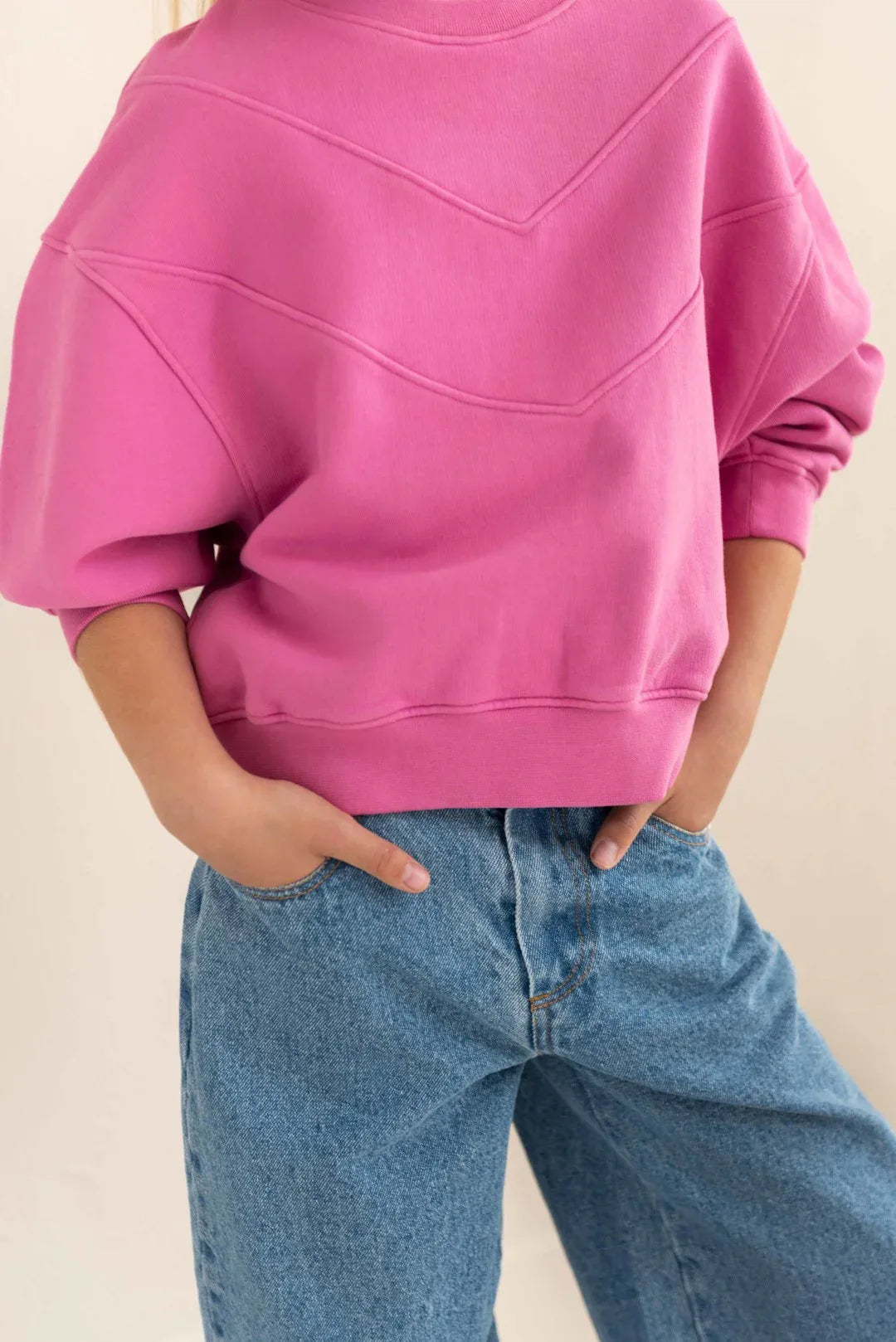 Balloon Denim Pants Medium Wash - Jenest