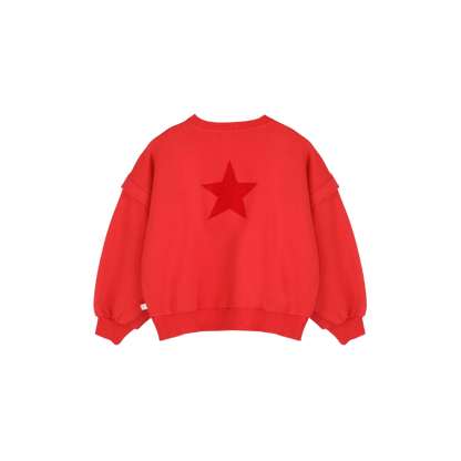 Balloon Sweater Spicy Red