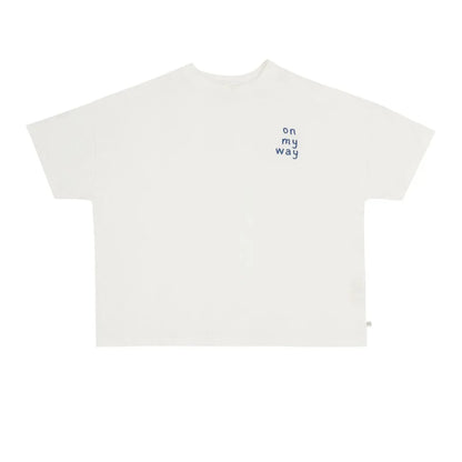 Ben Oversized T-shirt Off White - Jenest