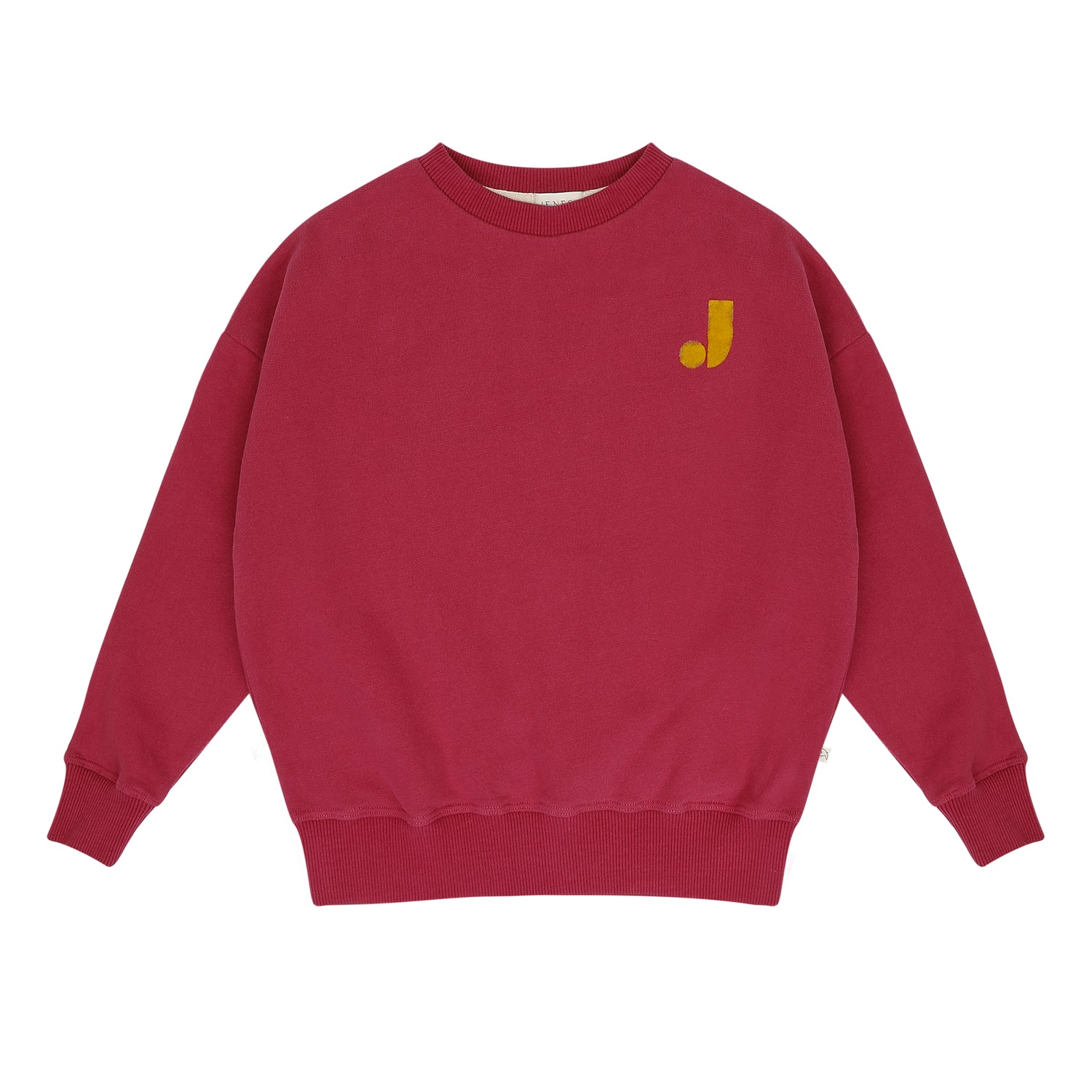 Bird J Sweater Cherry Bordeaux