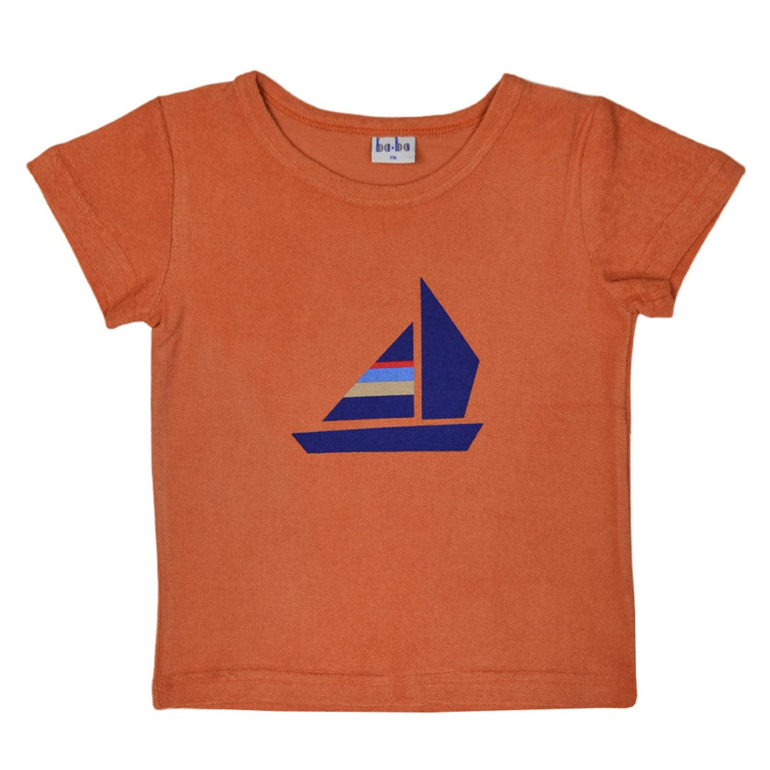Boat T-Shirt Terracotta