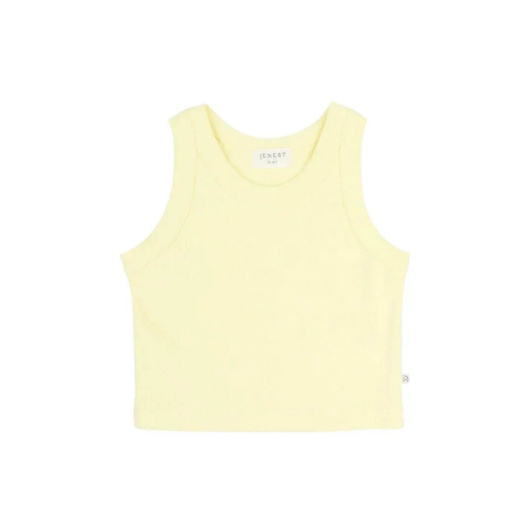 Bonnie Tanktop Soft Yellow - Jenest