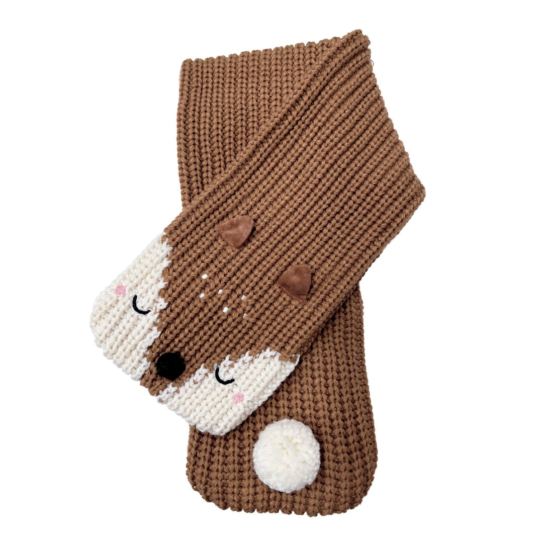 Doris Deer Knitted Scarf