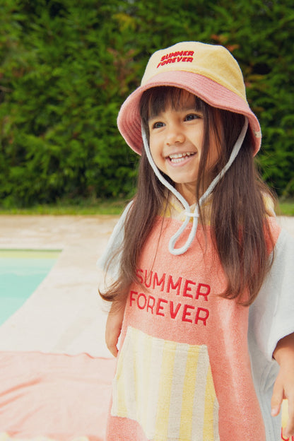 Bathing Poncho Summer Forever Pink
