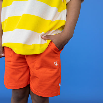 Basic Shorts Loose Fit Orange