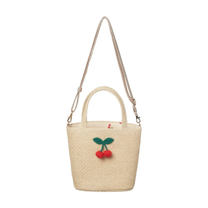 Crochet Cherry Basket Bag - Rockahula