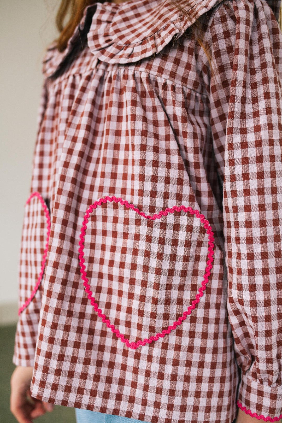 Snufflepuff Heart Top Winker Pink