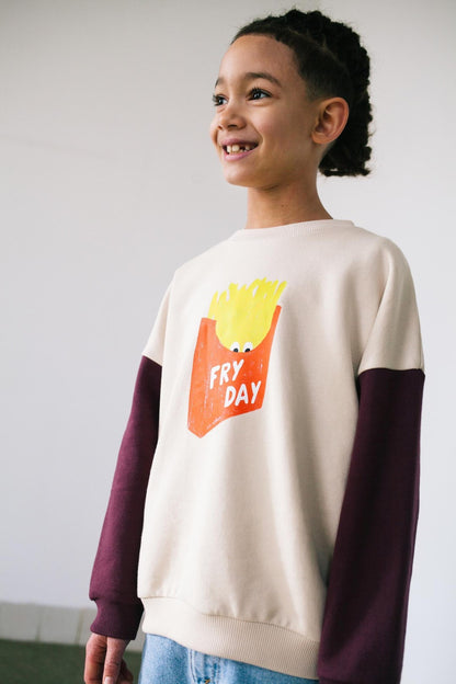 Fry-day Sweater Sandshell