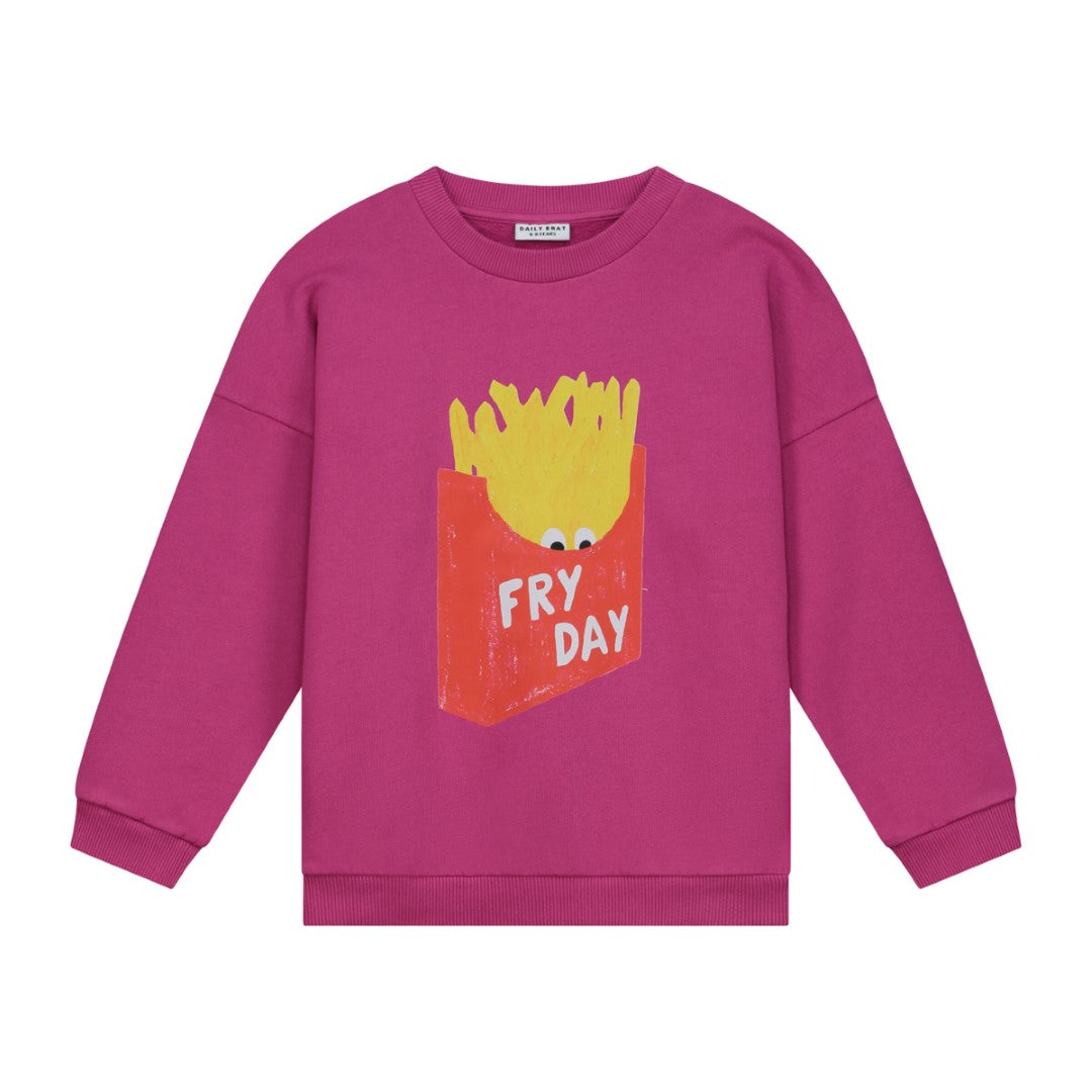 Fry-day Sweater Lavish Haze