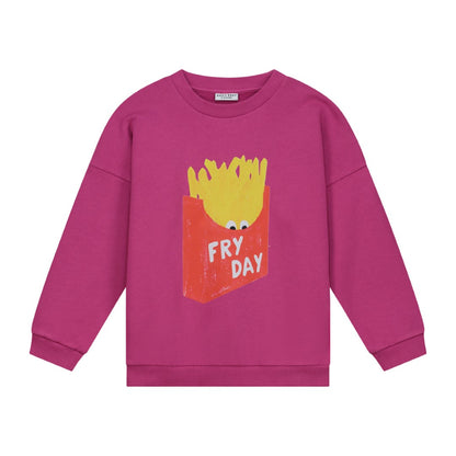 Fry-day Sweater Lavish Haze