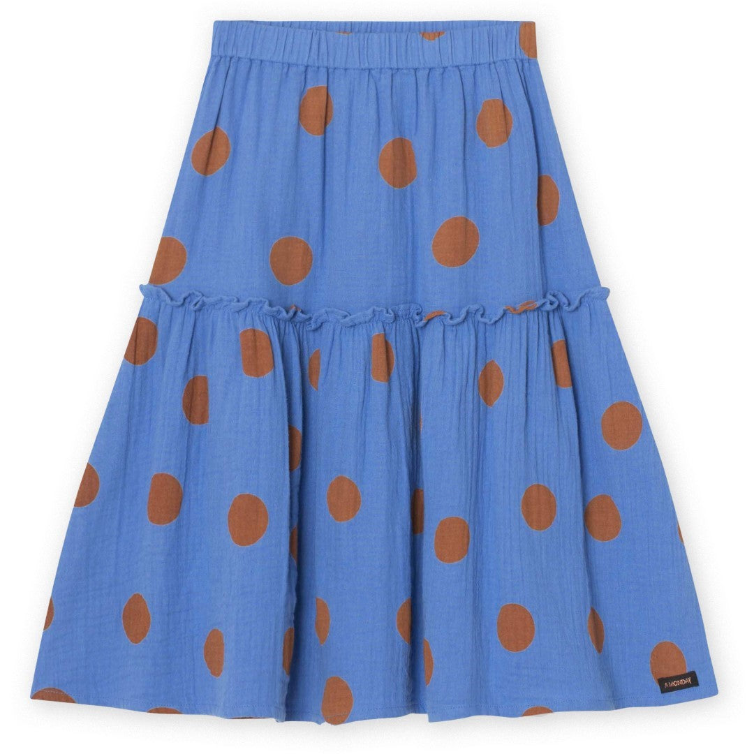 Enya Skirt Caramel Dot Print