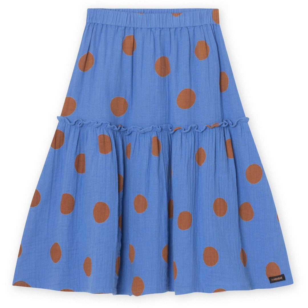 Enya Skirt Caramel Dot Print