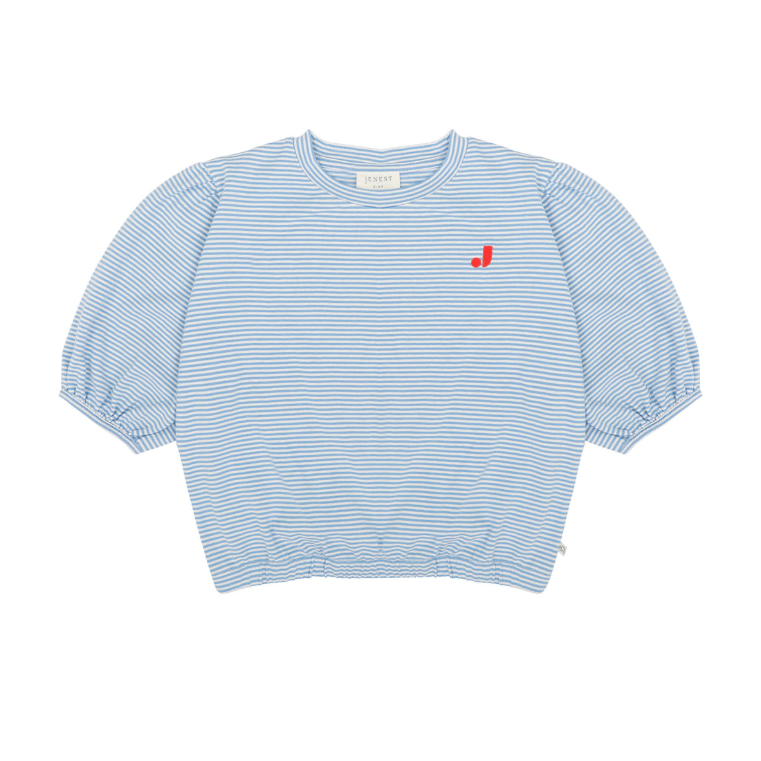 Eve T-shirt Grape Blue Stripe