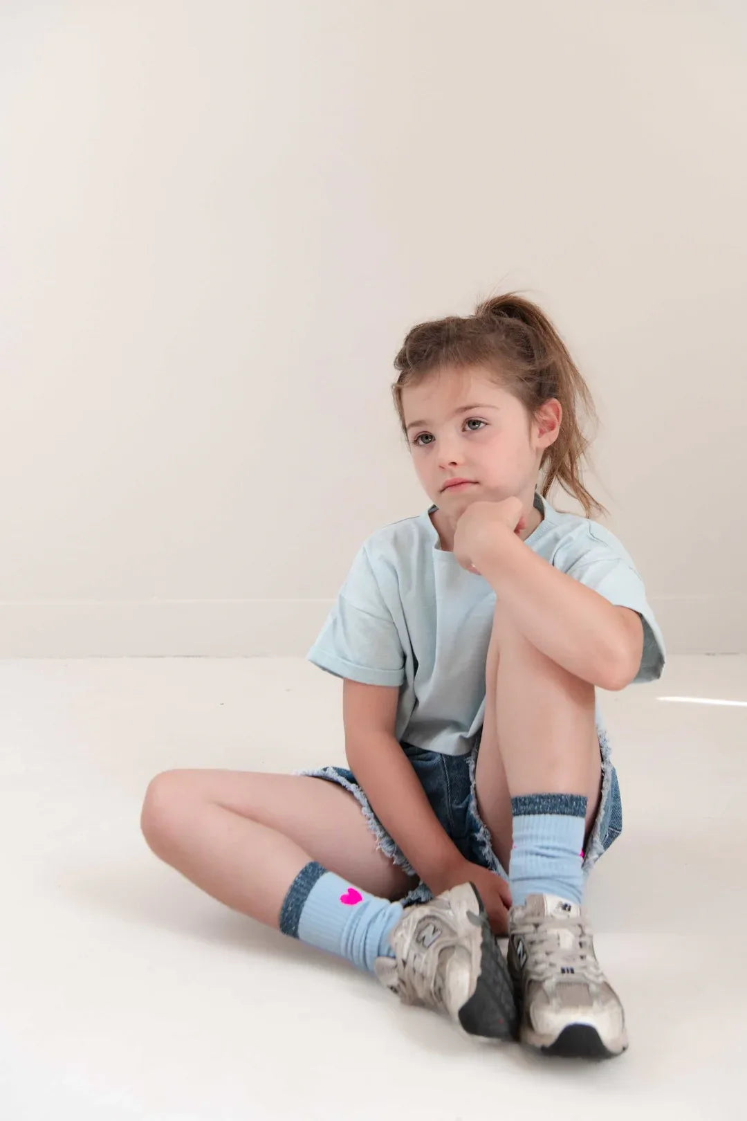 Fancy Sport Socks Waterblue - Jenest