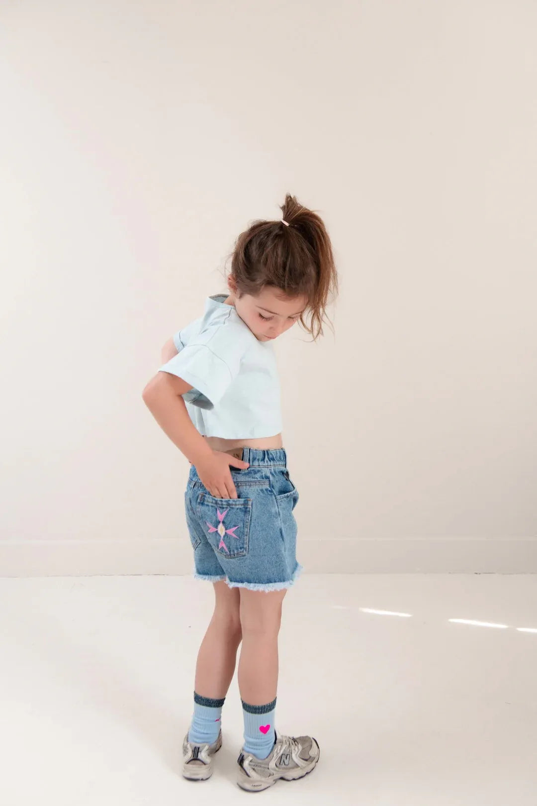 Fancy Sport Socks Waterblue - Jenest