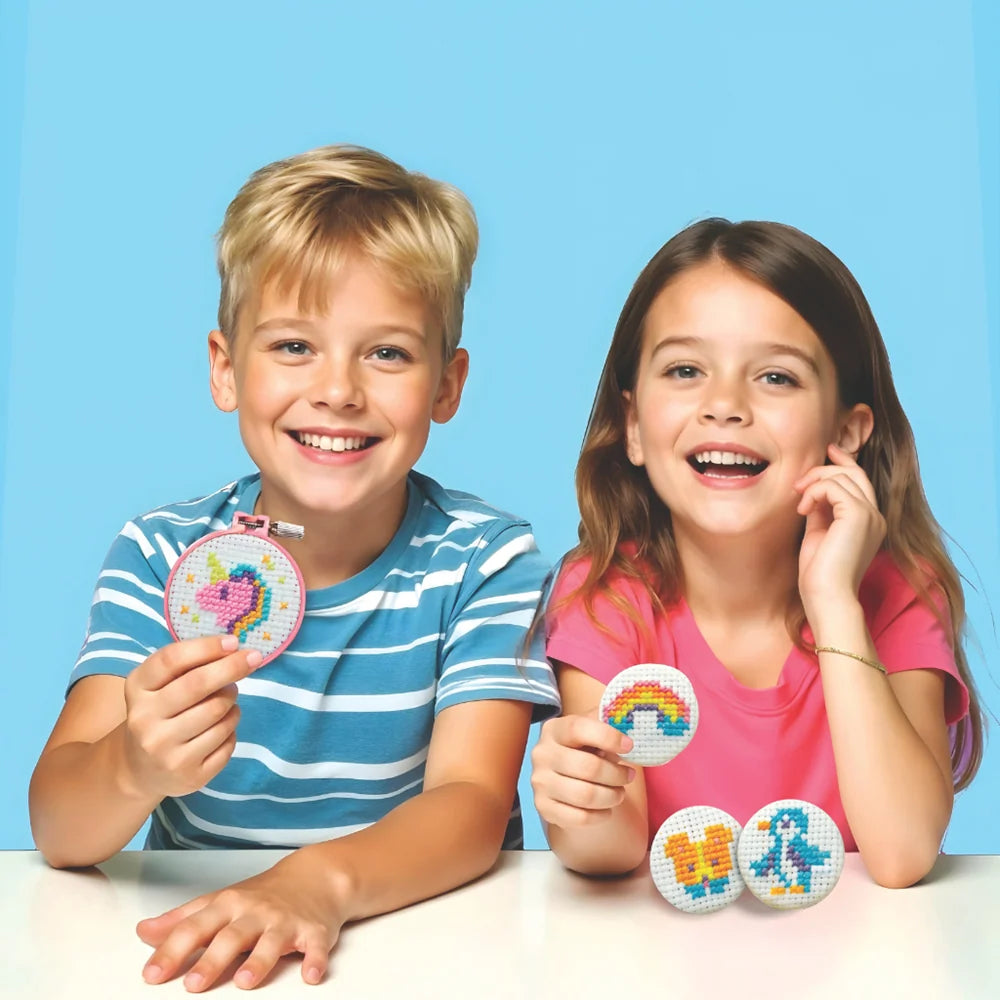 KidzMaker: Mini Kruissteekknopen