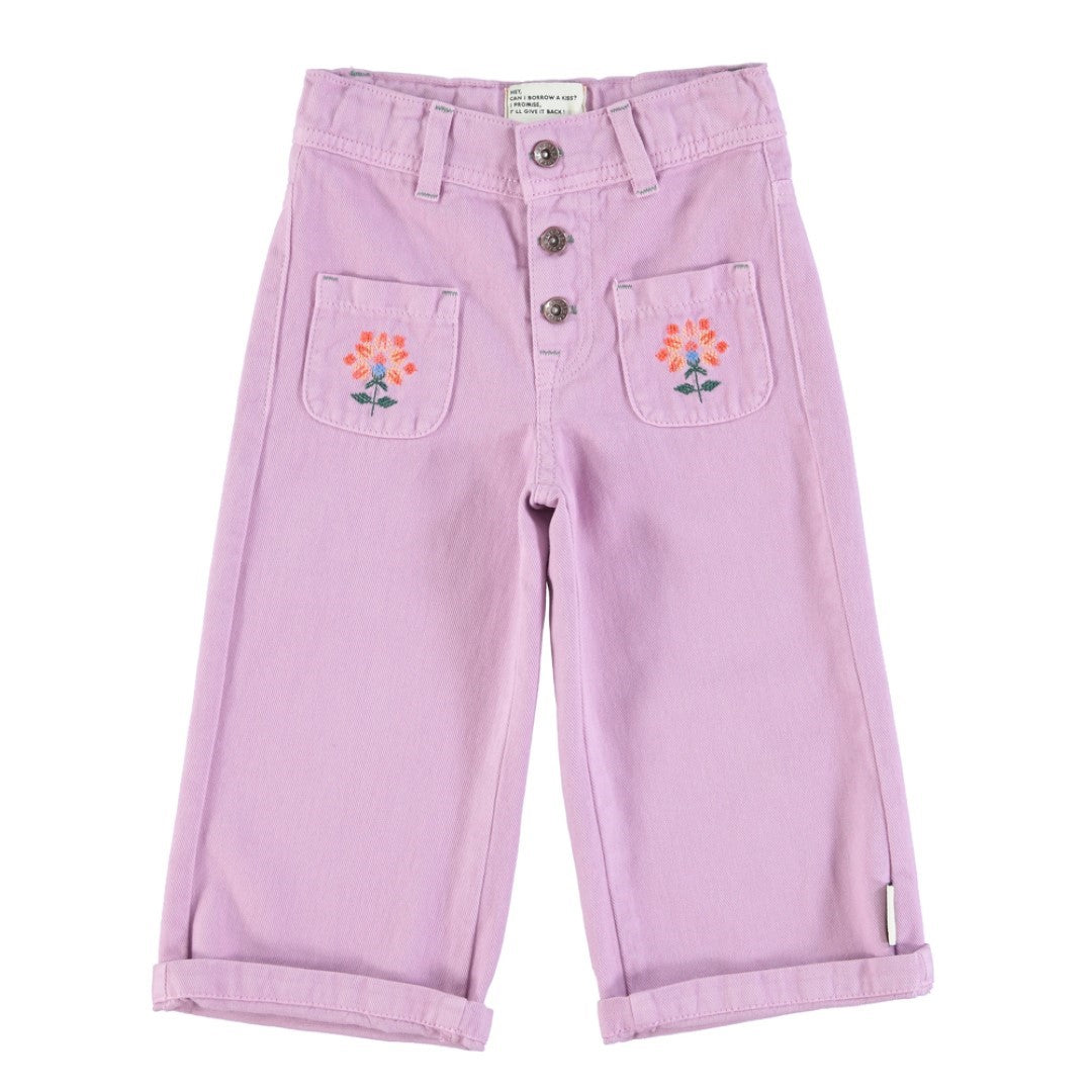 Flare Trousers Lilac