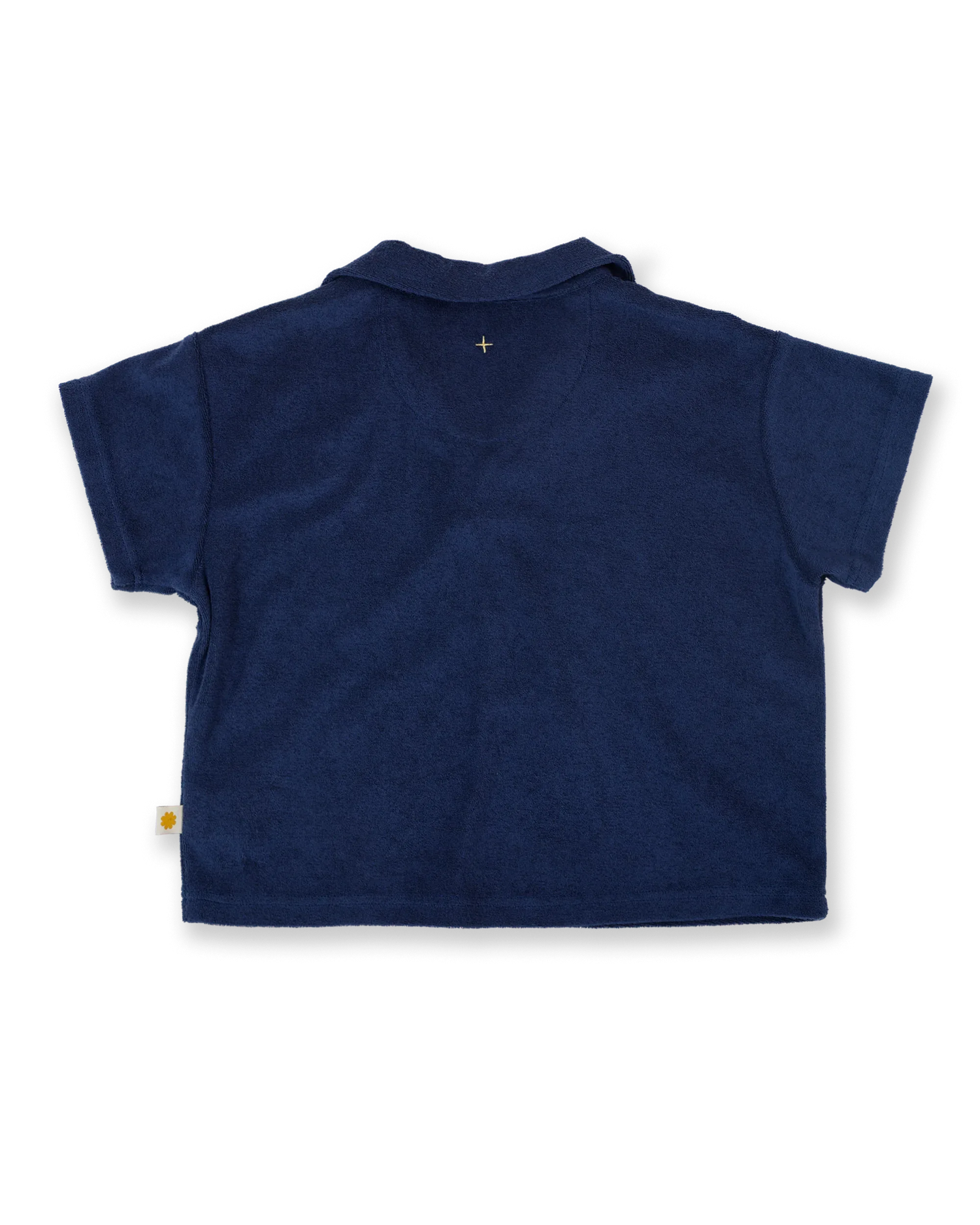 Oversized Terry Polo Navy - Goldie+Ace