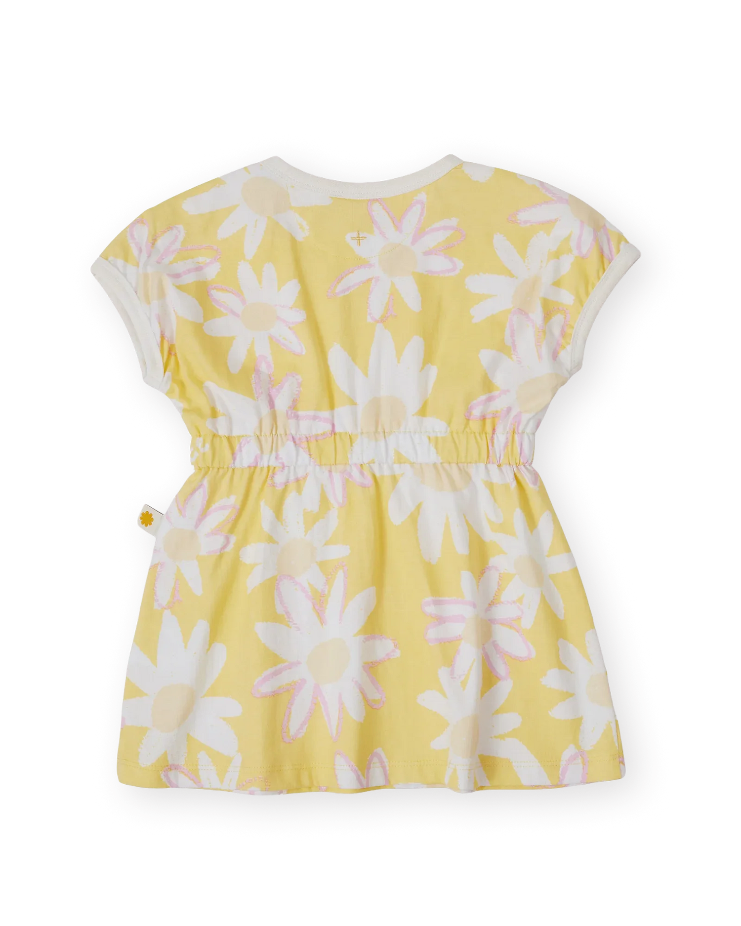 Buttercup Daisy Tammy T-shirt Dress Butter Yellow - Goldie+Ace