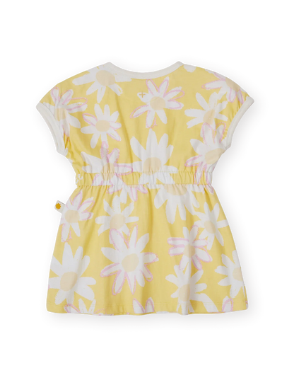 Buttercup Daisy Tammy T-shirt Dress Butter Yellow - Goldie+Ace