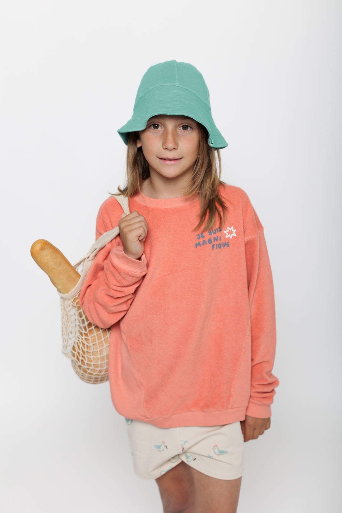 Sweatshirt Magnifique Coral