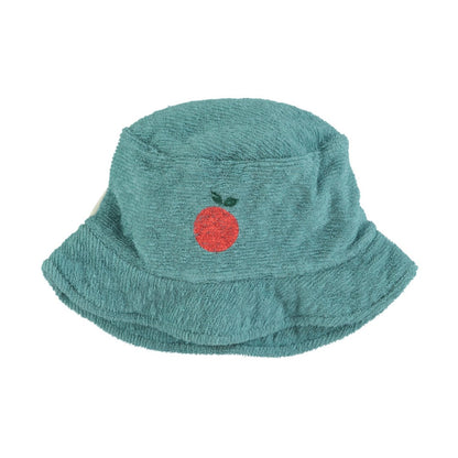 Hat Green Apple Print