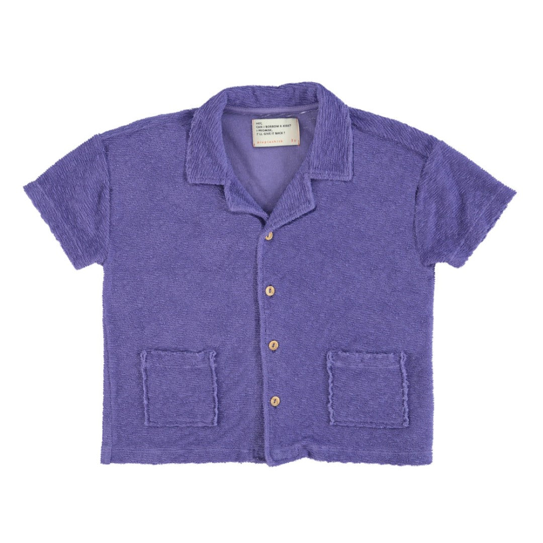 Hawaiian Shirt Purple
