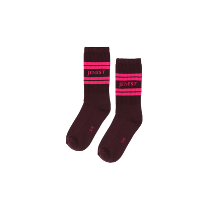 Jenest Sport Socks Cherry Bordeaux