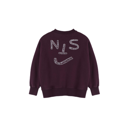 JNST Sweater Cherry Bordeaux