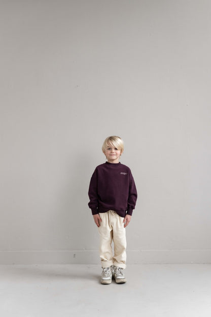 JNST Sweater Cherry Bordeaux