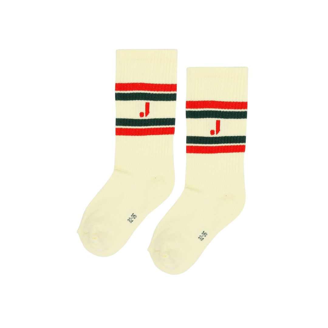J Sport Socks Soft Yellow