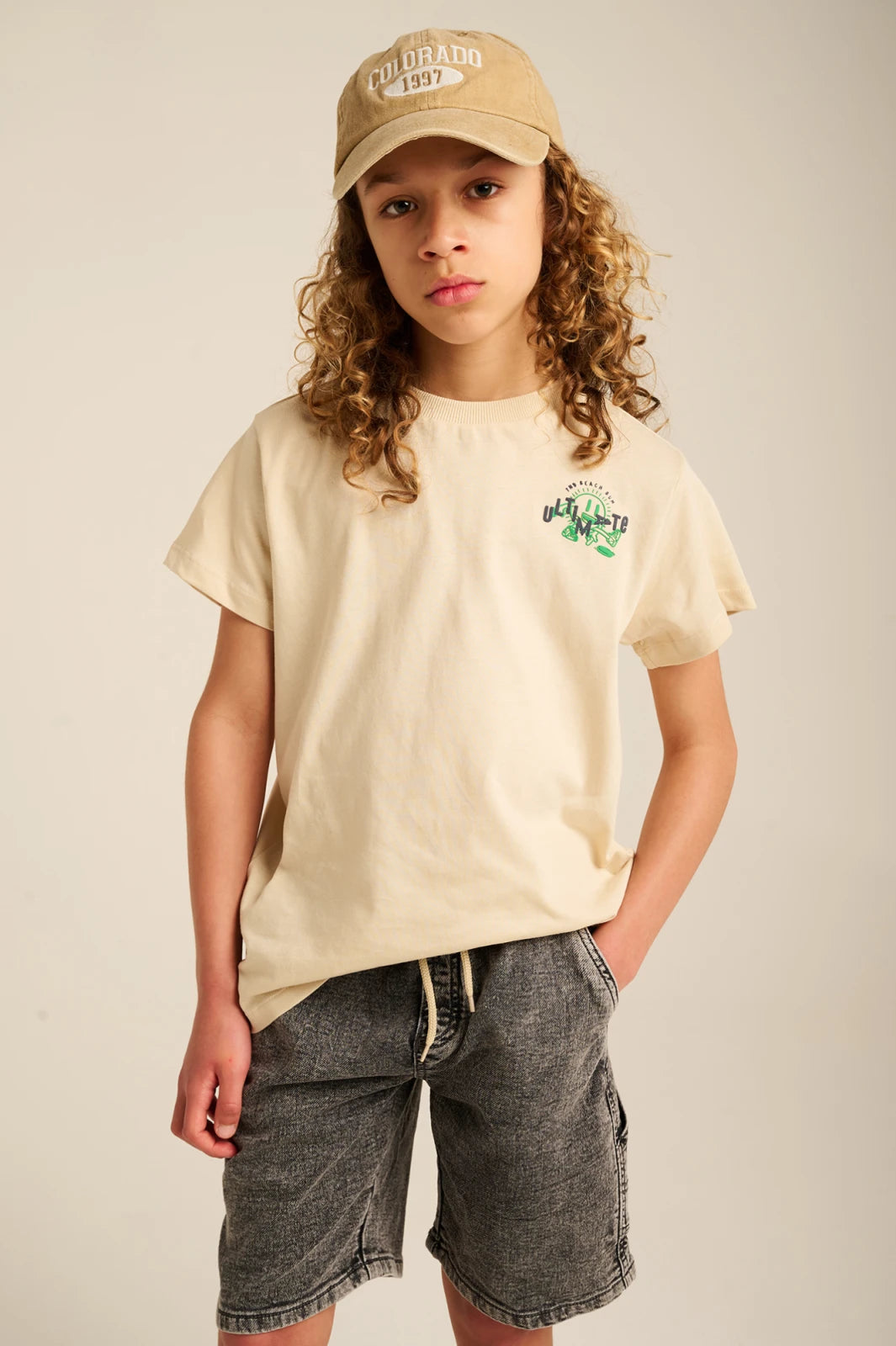 Short Jorn Grey Denim