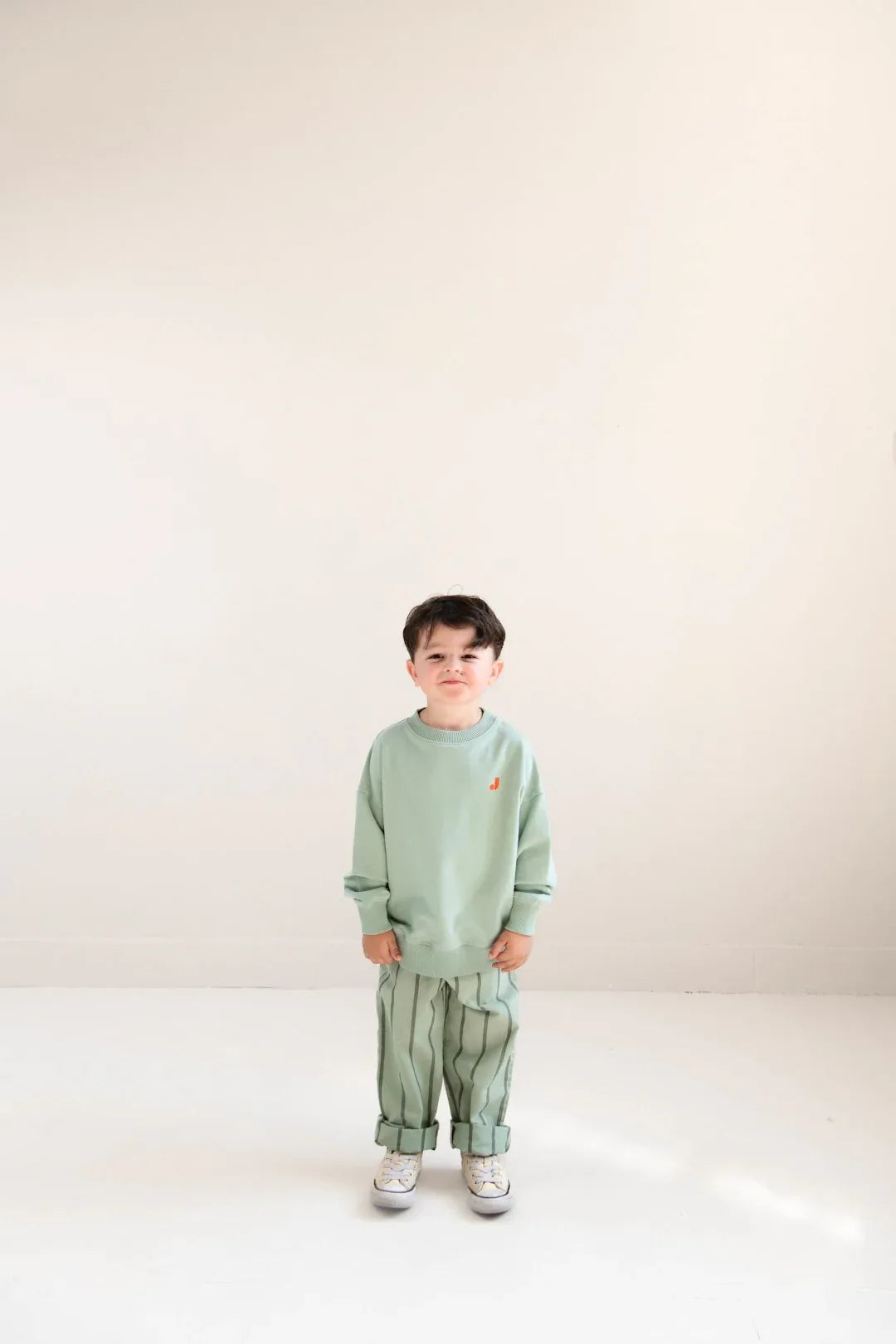 Kick Pants Sage Green Stripe - Jenest