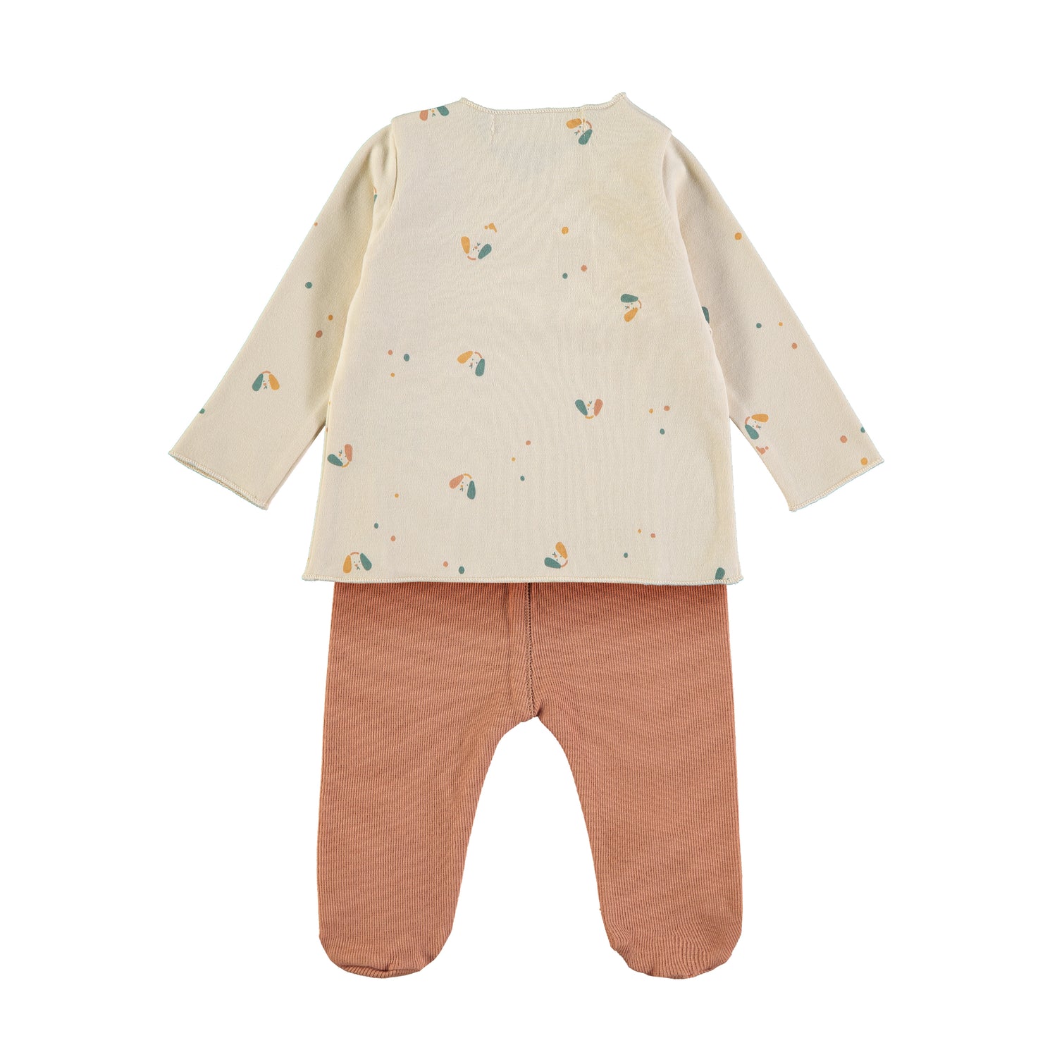 Baby Jacket With Footed Pants Dogs