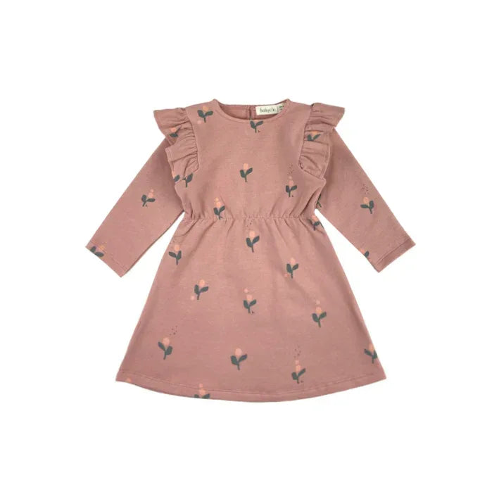 Dress Flor Vintage Pink - Babyclic