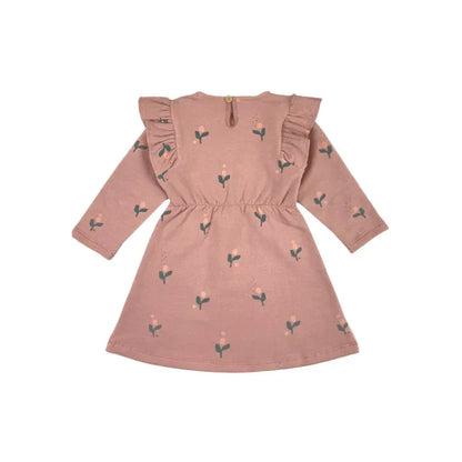 Dress Flor Vintage Pink - Babyclic