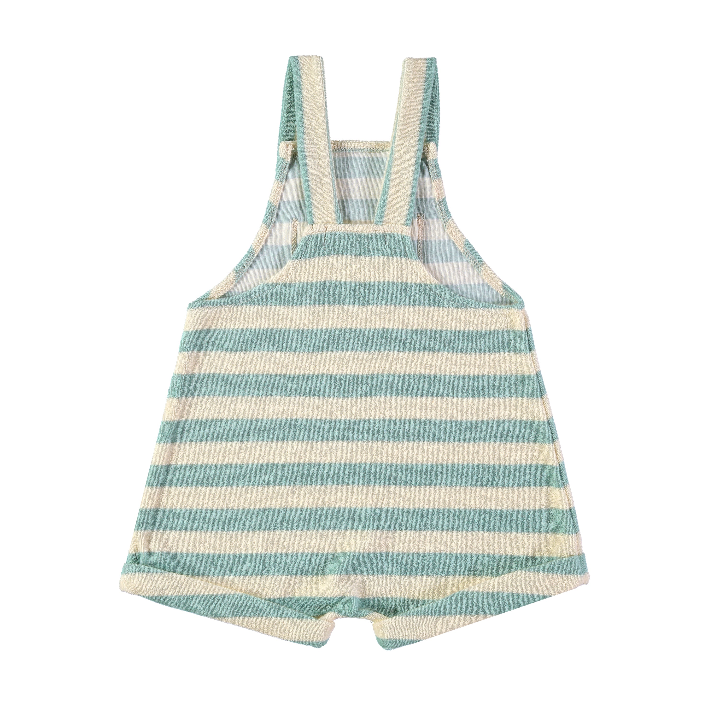 Baby Overall Stripes Aqua