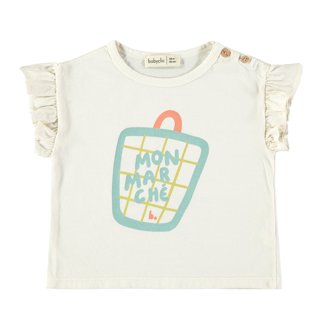 T-shirt Shopping Bag Ecru