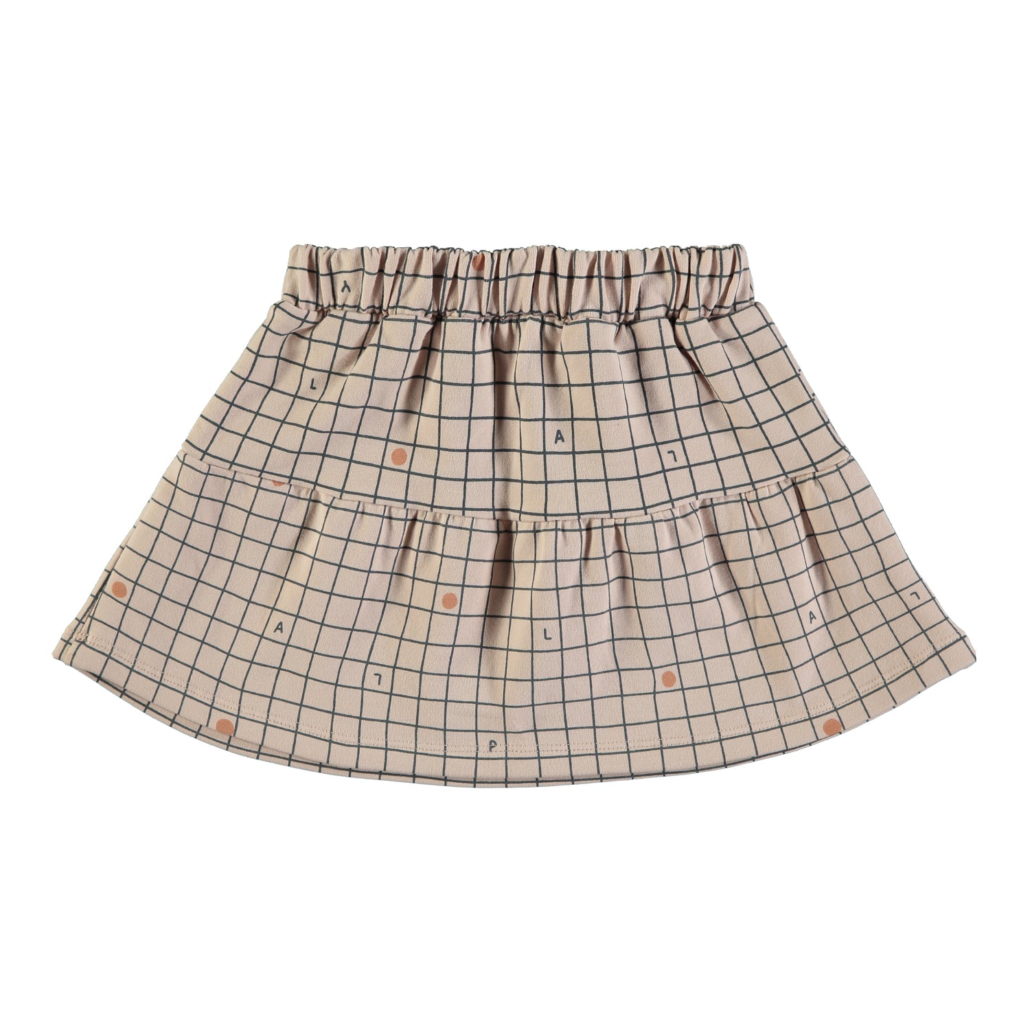 Skirt Checks Nude