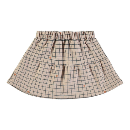 Skirt Checks Nude