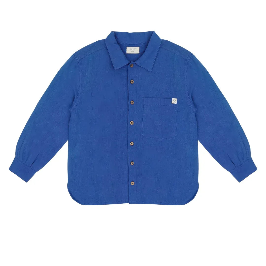 Lef Shirt Cobalt Blue - Jenest