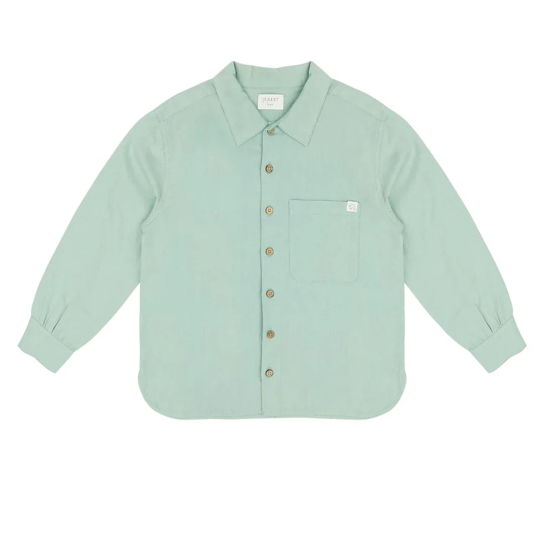 Lef Shirt Sage Green - Jenest