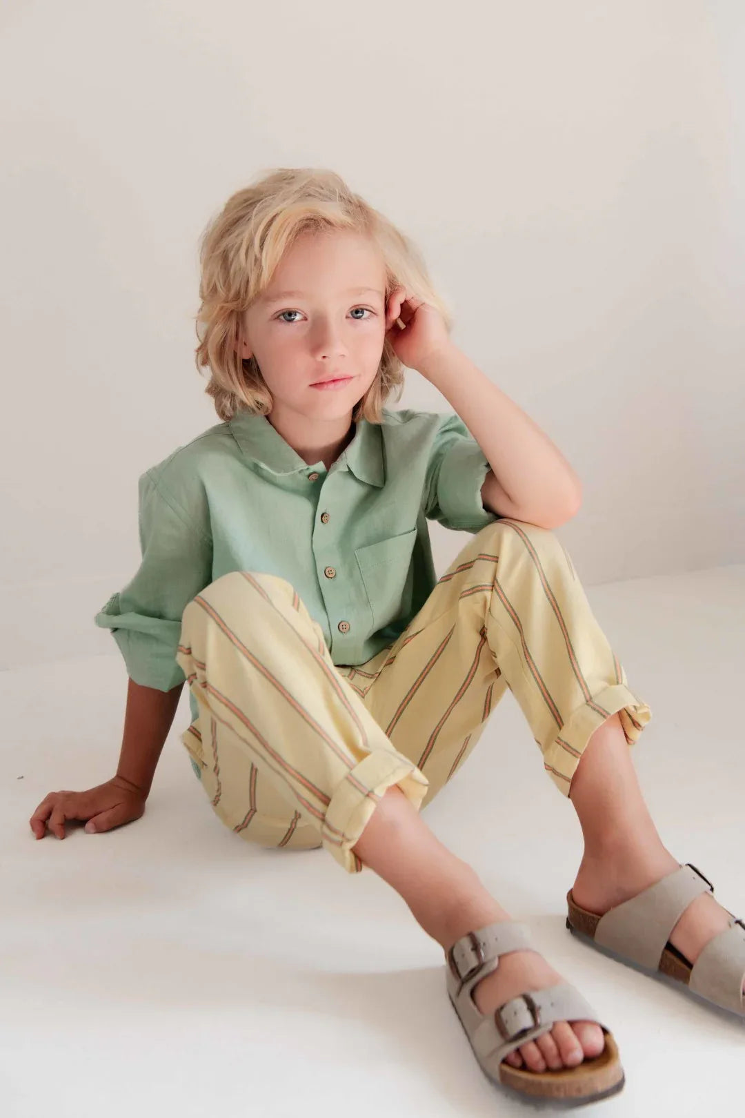 Lef Shirt Sage Green - Jenest