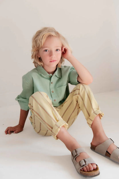 Lef Shirt Sage Green - Jenest
