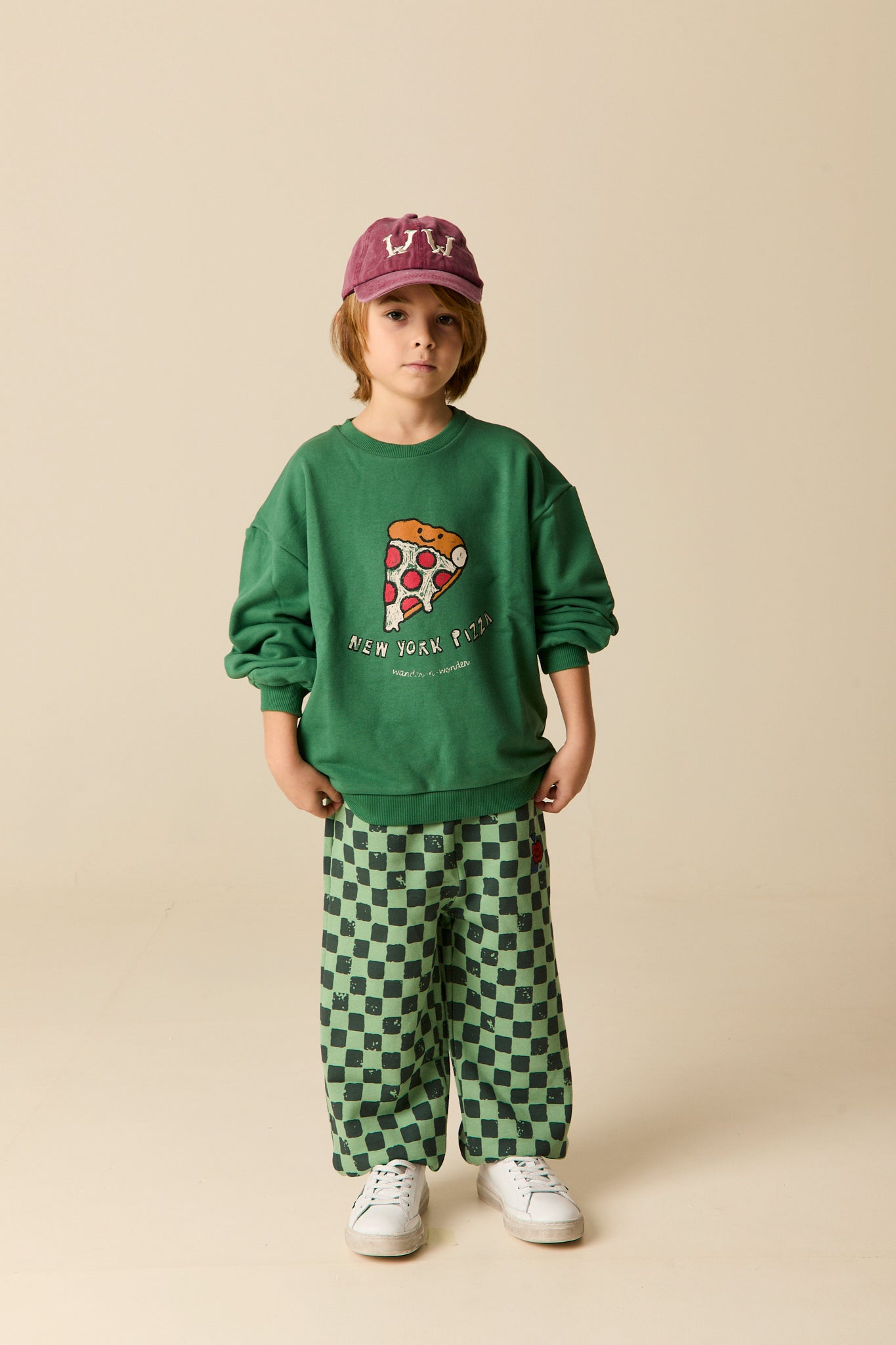 Pizza Sweatshirt Parsley